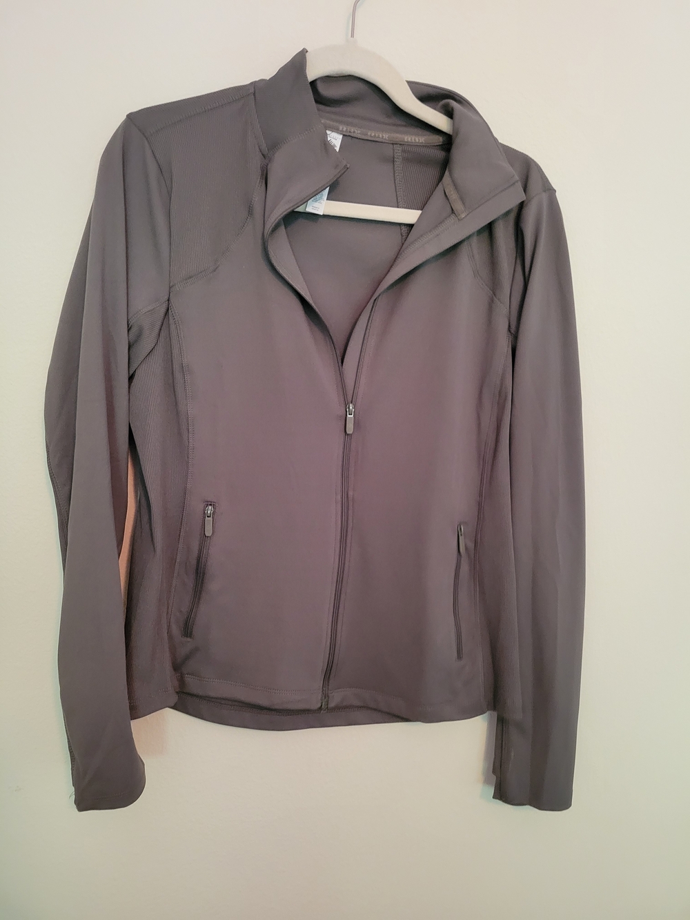RBX Women's Khaki Green Zip-Up Utility Jacket